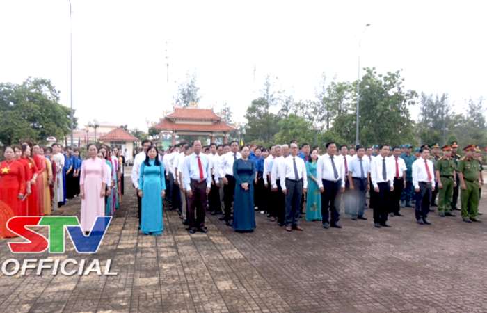Cù Lao Dung: Lễ dâng hương kỷ niệm 134 năm Ngày sinh Chủ tịch Hồ Chí Minh